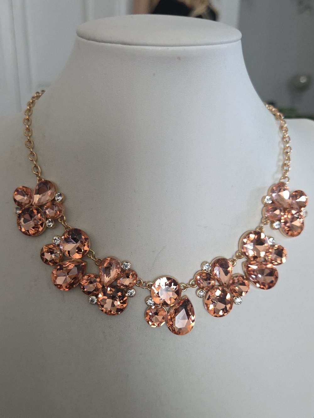 Paparazzi Fairytale Frost Gold Necklace NWT